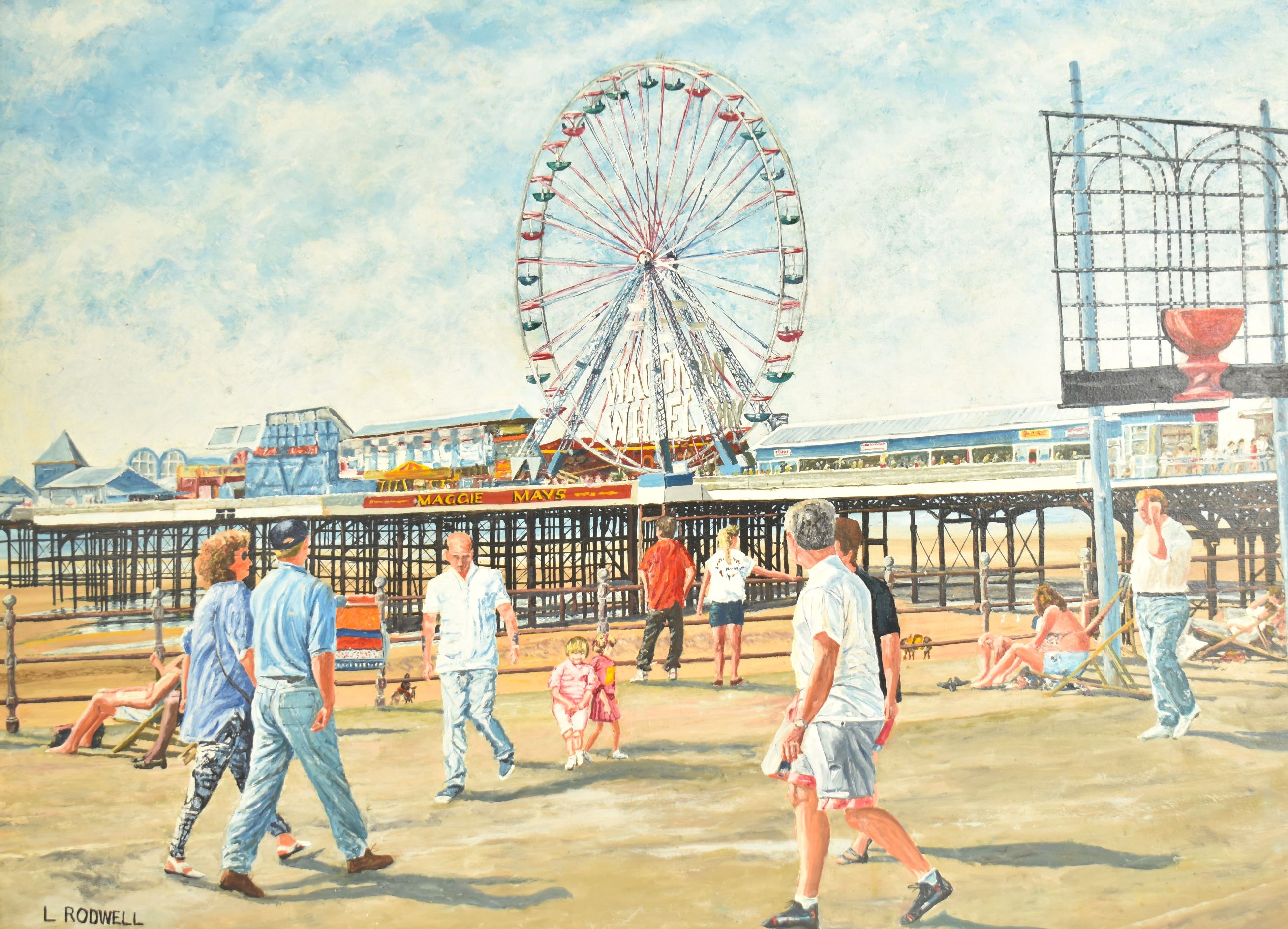 Timed Auction of Artwork by Blackpool Artist Leonard Rodwell (Garstang)